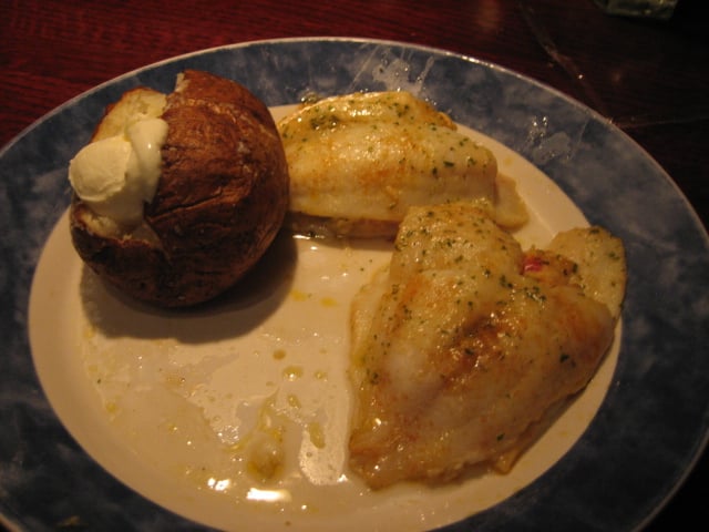 SeafoodStuffed Flounder baked with craband seafood stuffing for 14.