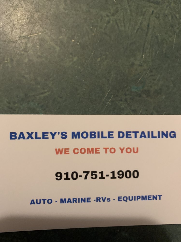 Baxley’s mobile detailing