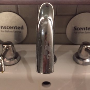 Photo of SUGARFISH by sushi nozawa - New York, NY, United States. Two types of soap in the bathroom