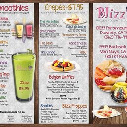 blizz frozen yogurt van nuys blizz frozen yogurt van nuys