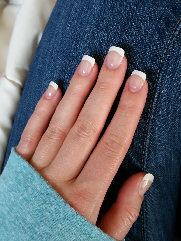 Acrylic Set Filled By Christine Photo Is Taken 2 Weeks After She Photo Of Best City Nails Palm Desert Ca United States Acrylic Set