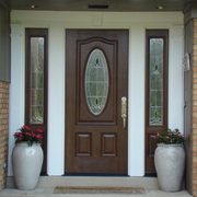 Window And Door Designs Windows Installation 605 Congress Park Stained Fibergl Photo Of Window And Door Designs Dayton Oh United States