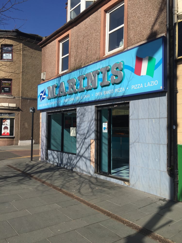 Marini’s Fish Bar Fish & Chips 47 Main Street, Rutherglen, Glasgow