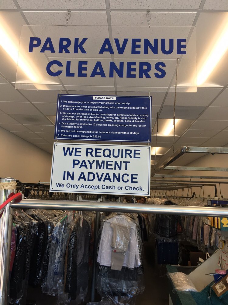 Park Avenue 1 75 Cleaners
