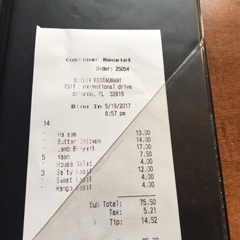 Sizler Indian Restaurant Orlando Menu Sizler Indian Restaurant Orlando Menu