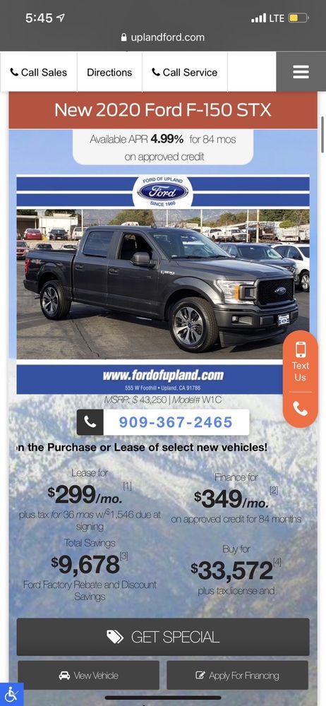 Ford of Upland
