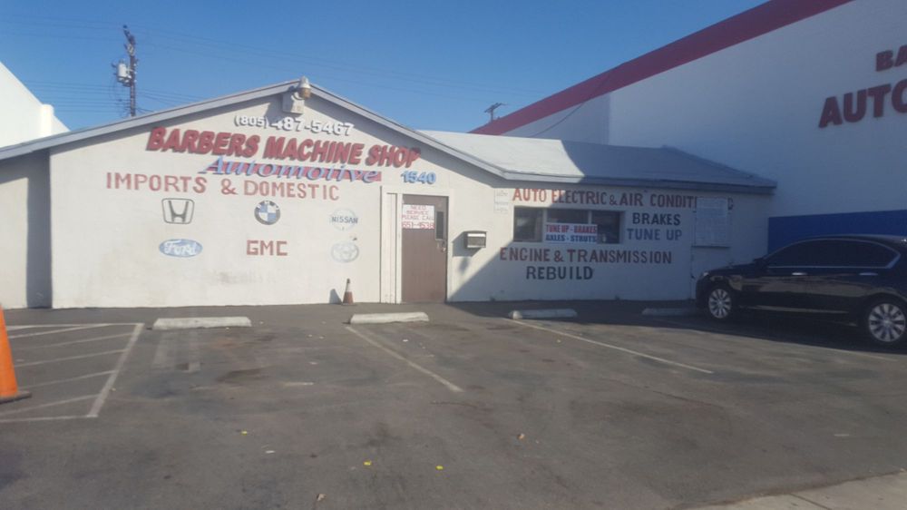 Barber’s Machine Shop Auto Repair 1540 S Oxnard Blvd, Oxnard, CA