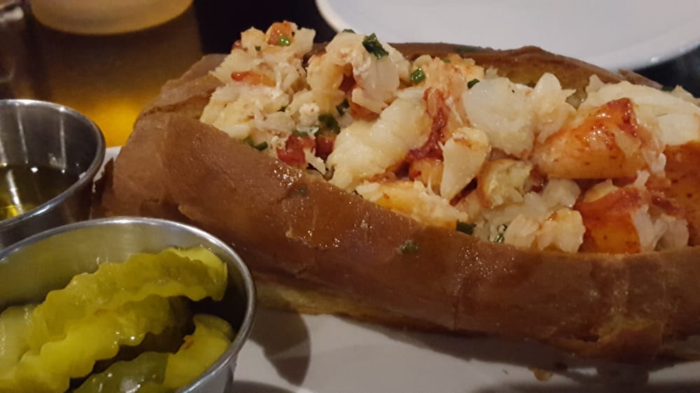 Hot buttered lobster roll Yelp