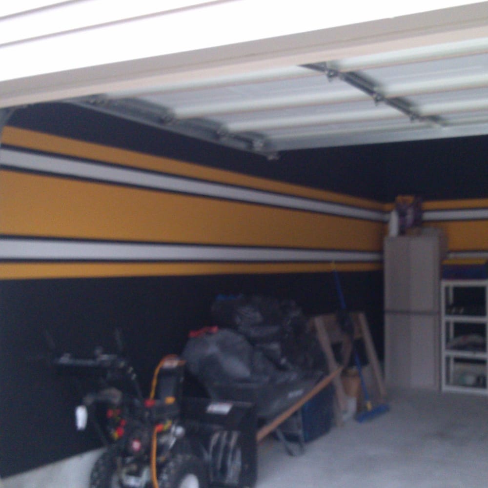 A Custom Garage We Painted For A Pittsburgh Steelers Fan Yelp