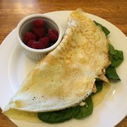 Photo of Euro Lounge Cafe - North Bend, WA, United States. Chicken spinach feta Crêpe - hmmmm :)