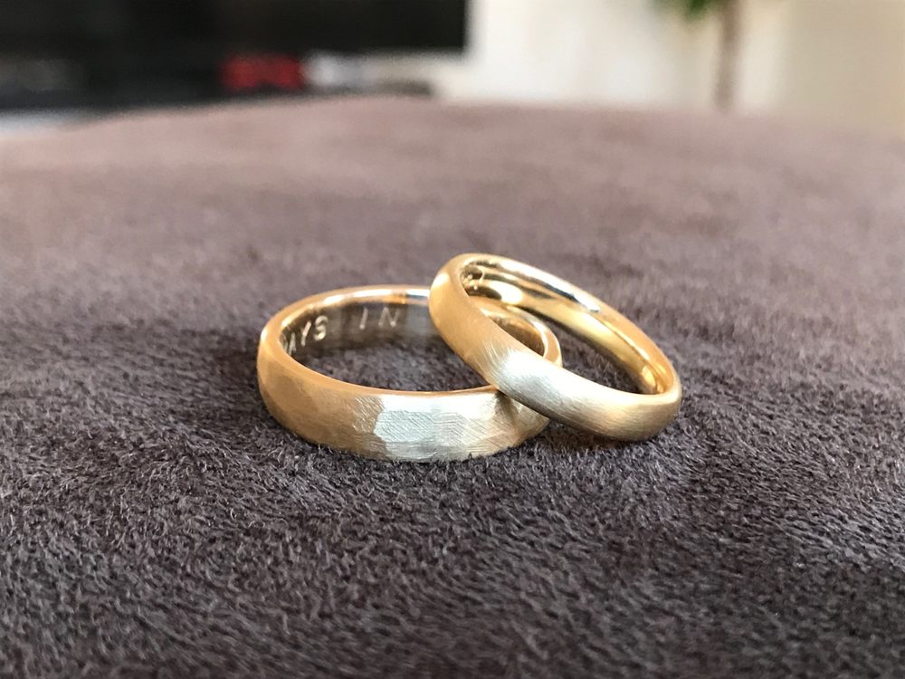 the rings are 14k