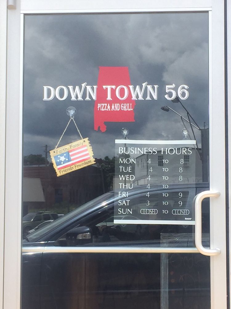 Downtown 56 Pizza and Grill Pizza 1133 Main St, Roanoke, AL