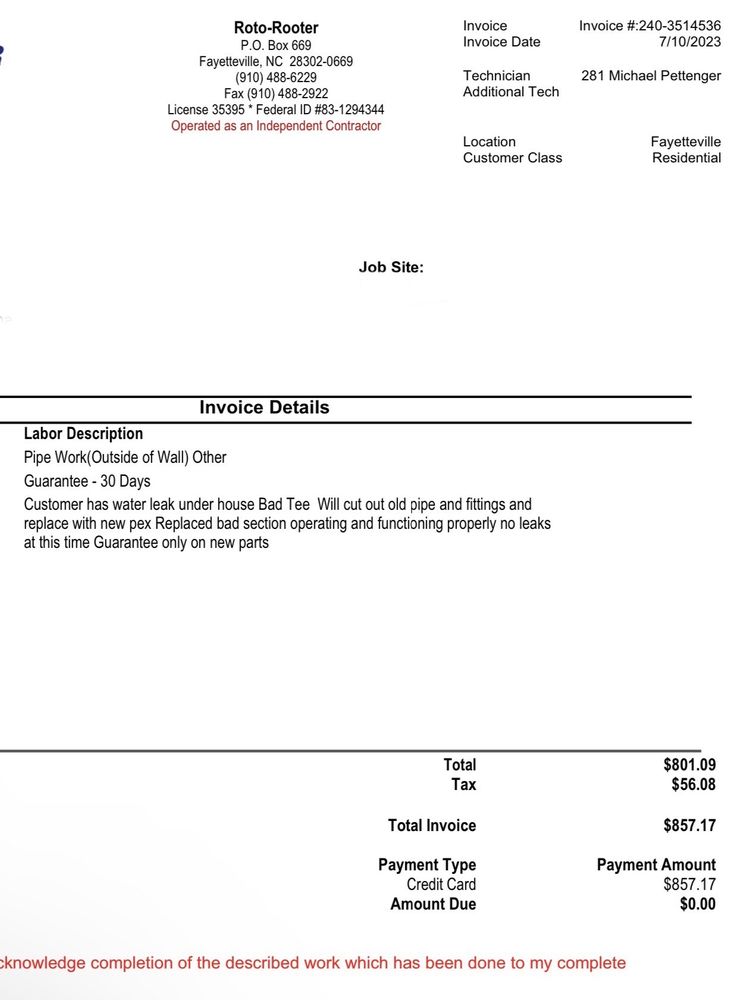 Roto-Rooter Plumbing & Drain Services