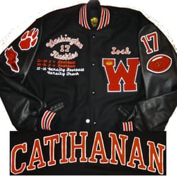 kims kustom embroidery 38 photos 19 reviews sewing letter jacket patches placement