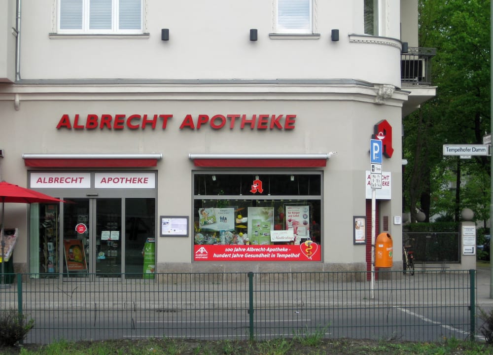 Albrecht Apotheke Pharmacy Tempelhofer Damm 179, Tempelhof, Berlin, Germany Phone Number