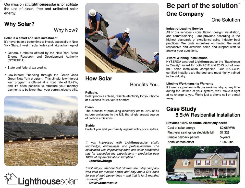 Photos For Lighthouse Solar Yelp Photo Of Lighthouse Solar New Paltz Ny United States
