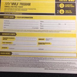 Western Union Formular AusfГјllen Western Union Formular AusfГјllen
