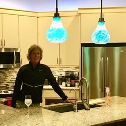 Sharp Electric 18 Photos Electricians 7040 N Mona Lisa Rd Photo Of Sharp Electric Tucson Az United States Cly Pendants Installed By