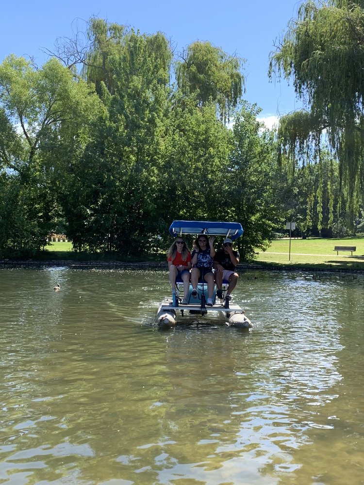 Paddle Boats at Julia Davis Park, Boise Roadtrippers