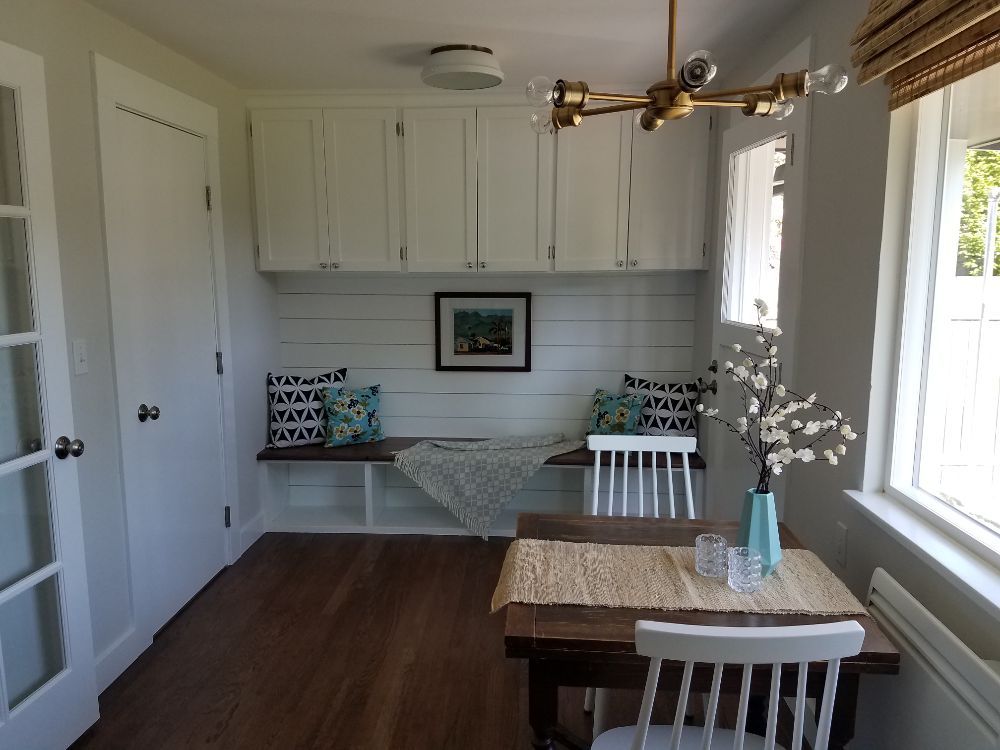 May 2018 Remodel We Installed New Floor In Kitchen To Match