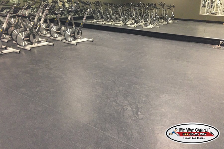 Vinyl Flooring With Heat Welded Seams La Fitness Spin Room Yelp 40 Photos For My Way Carpet Floorore