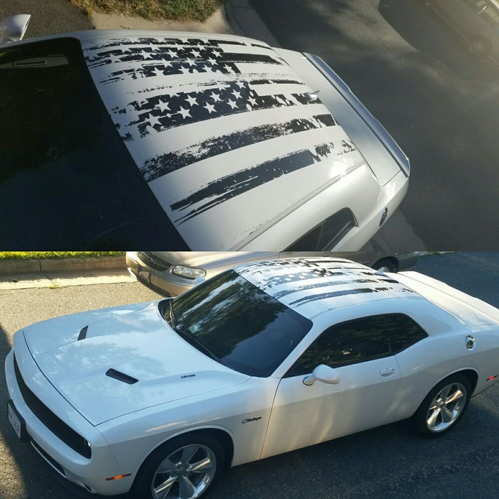 custom printed american flag