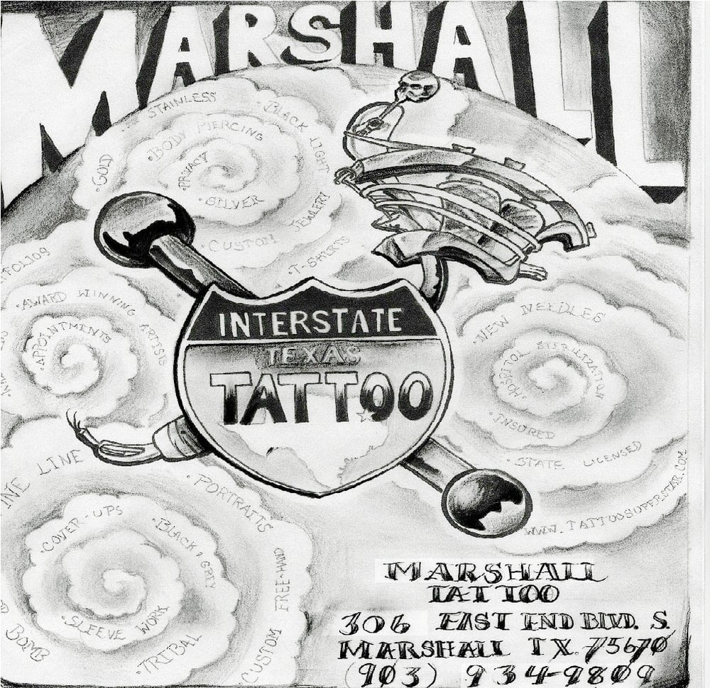 Marshall Tattoo CLOSED Tattoo 306 E End Blvd S, Marshall, TX