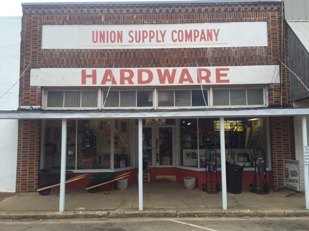 Union Supply Hardware Stores 108 Bank St, Union, MS Phone Number