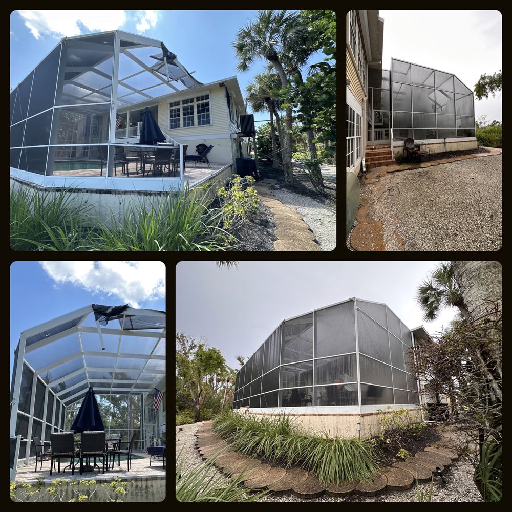 Jewels Pool Enclosure Repairs & Screening