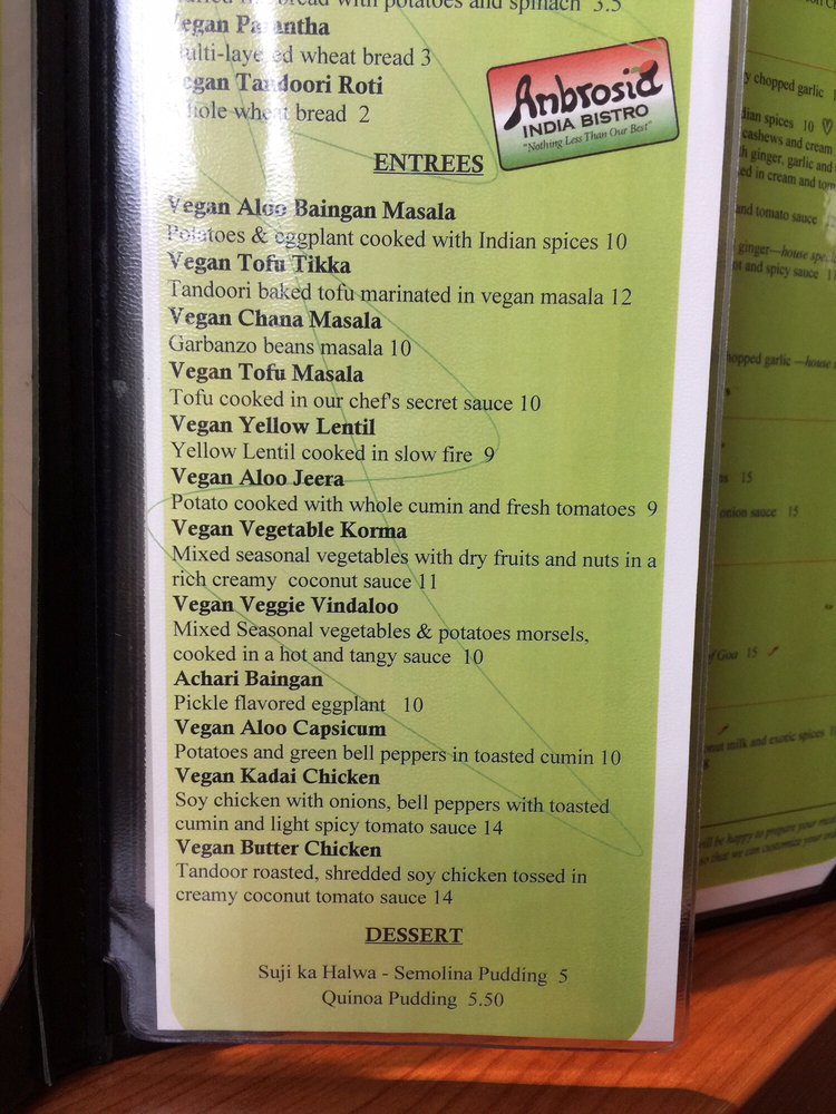 Ambrosia Indian Restaurant Scotts Valley Ambrosia Indian Restaurant Scotts Valley