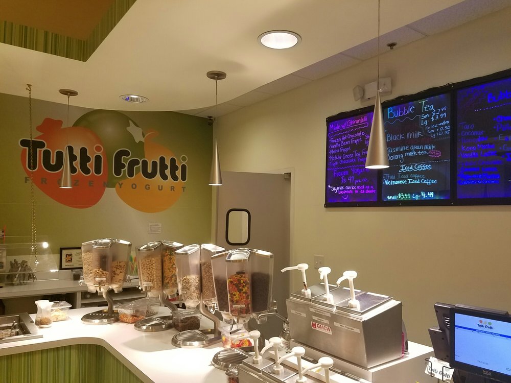 Tutti Frutti Frozen Yogurt