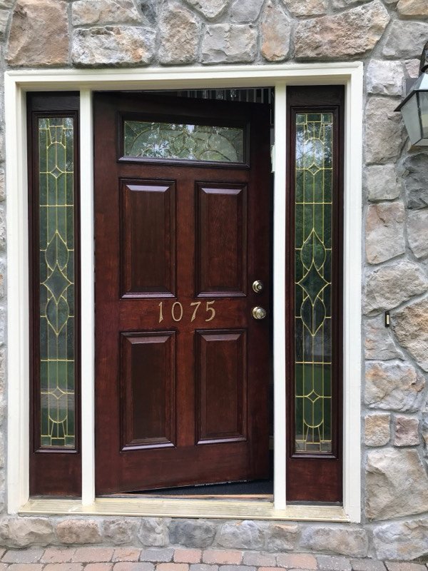 Front Door Refinishing Chestnut Hill Ma Yelp Photo Of Motti Painting Solutions Everett Ma United States Front Door Refinishing