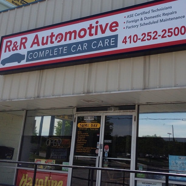 R& R Automotive Services Auto Repair 9918 York Rd, Cockeysville, MD