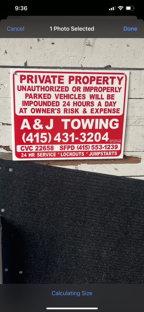 A & J Towing