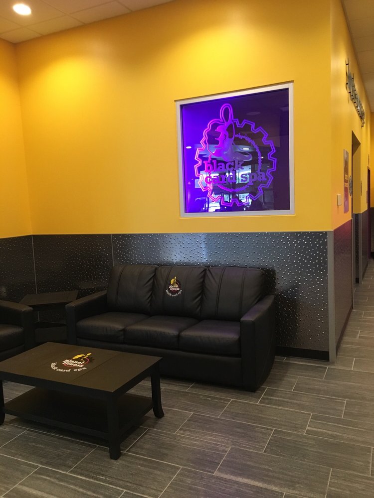 Black card spa area. Yelp