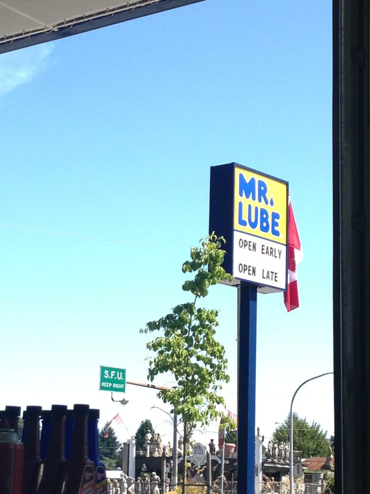 Mr. Lube Oil Change Stations 68056851 Hastings Street, Burnaby, BC
