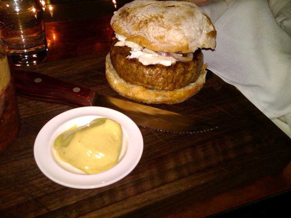 Lamb Burger with Cumin Mayo Yelp