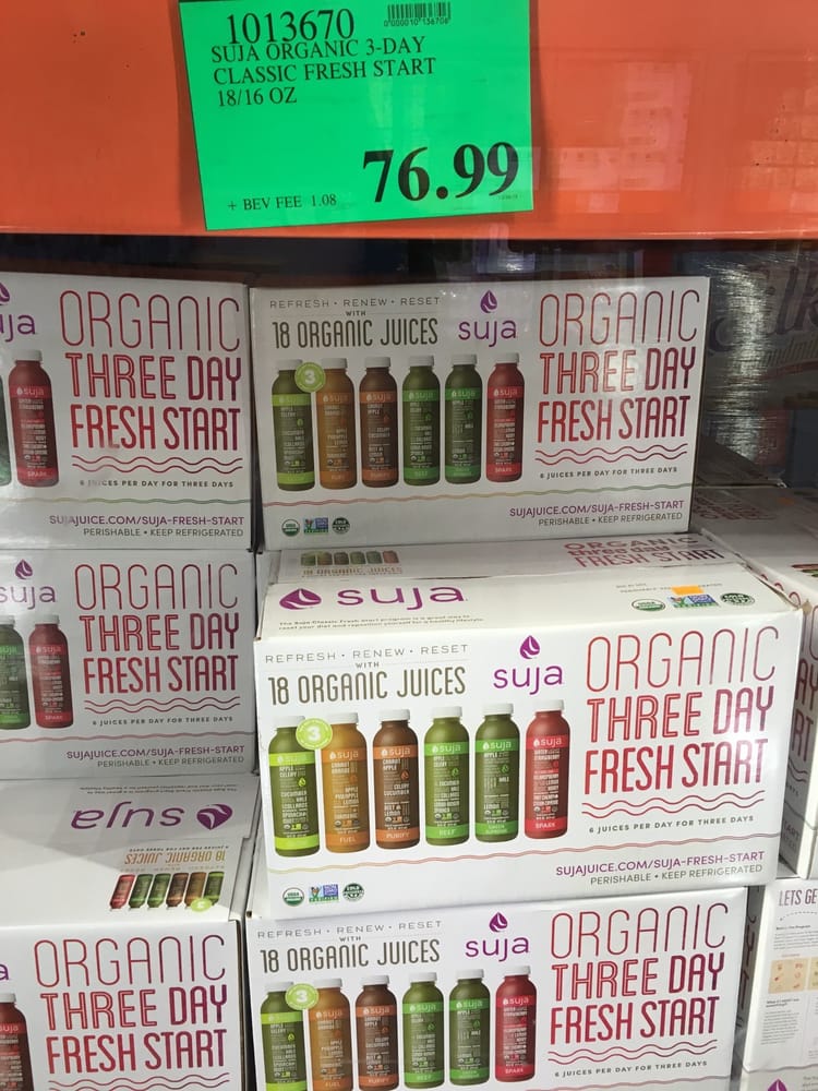 organic juice cleanse costco