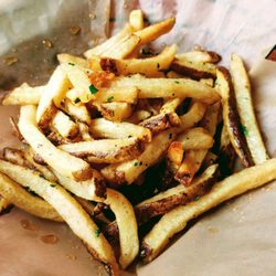 Foto från The Sea Goose - Westerly, RI, USA. Fresh fries and huge serving