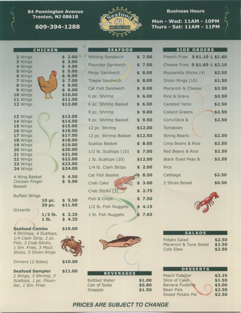 Seafood Number 1