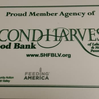 Second Harvest Food Bank Of Lehigh Valley Northeast Pa Second Harvest Food Bank Of Lehigh Valley Northeast Pa