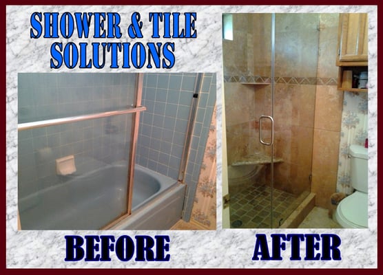 Shower Tile Solutions Closed Contractors 101 E Park Blvd Photo Of Shower Tile Solutions Plano Tx United States We Replaced