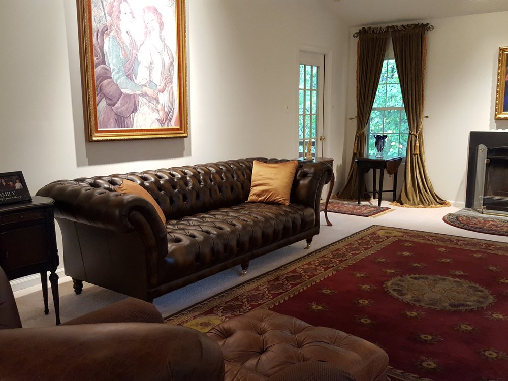 Goodwood Chesterfield Sofa In Antique Harvest Gold Yelp