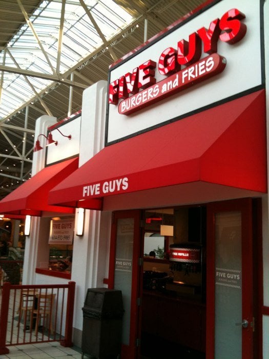 Five Guys Burgers and Fries Burgers 220 Easton Town Ctr, Easton