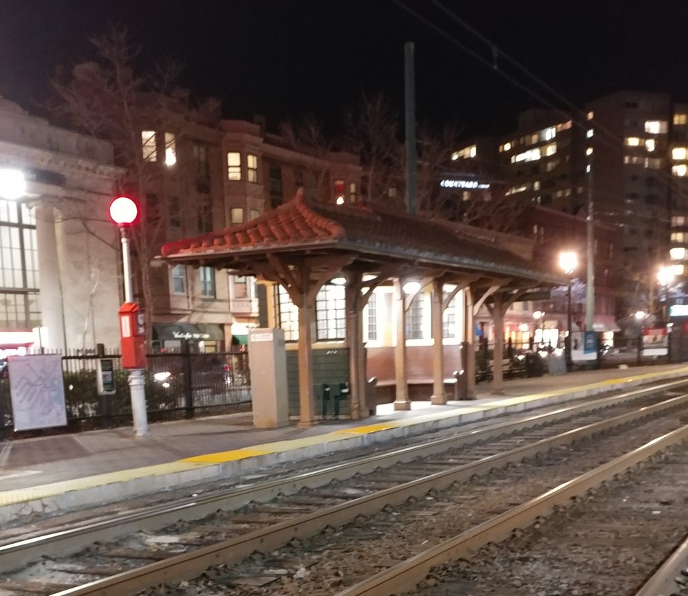 Coolidge Corner MBTA Station Green Line Train Stations Beacon St