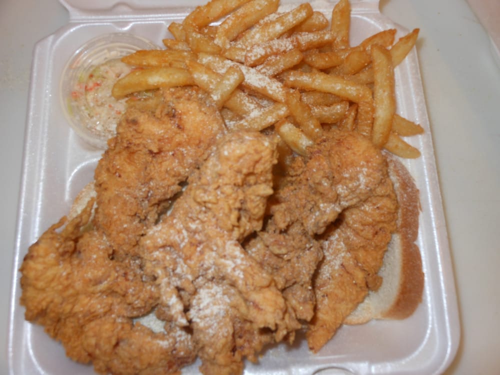 hook fish and chicken