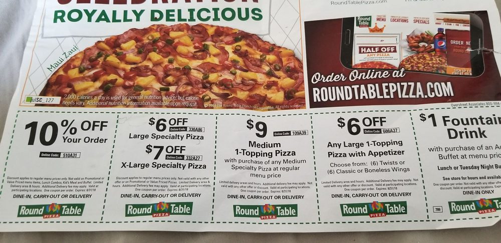 Round Table Pizza 39 Photos 90 Reviews 4504 Lone Tree Photo Of Round Table Pizza Antioch Ca United States S Valid