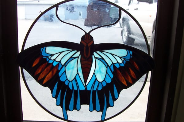 Skeleton Key Art Glass