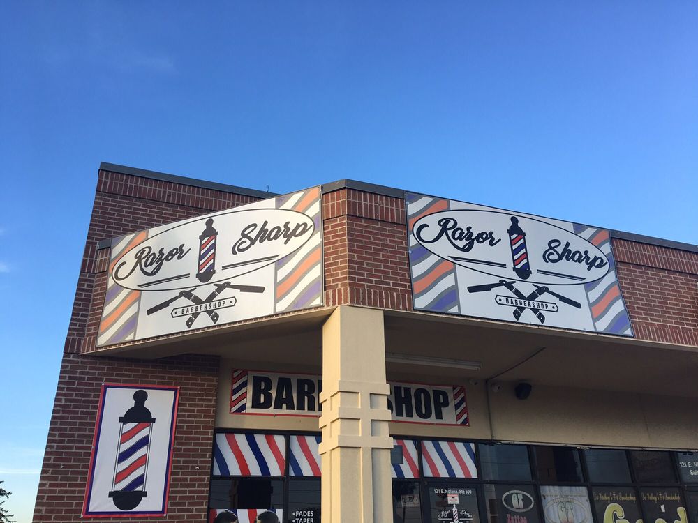 Razor sharp barber shop barbers 121 e nolana ave mcallen tx