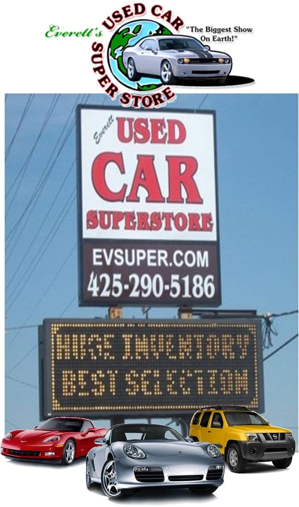 Everett Used Car Superstore Inc Used Car Dealers 12620 Highway 99
